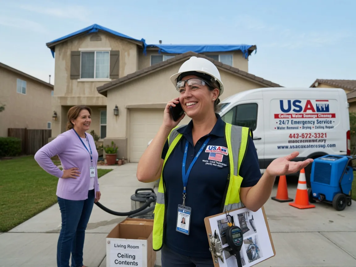 Ceiling Water Damage Restoration Guinda, CA FAQs